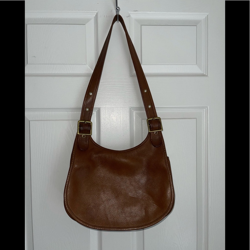 Coach Brown Hobo Shoulder Bag with Supple Leather
